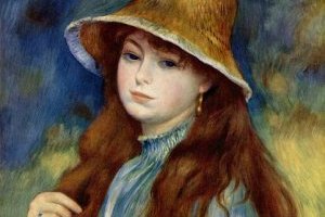 Jeune fille au chapeau de paille