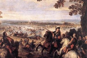 Passage du Rhin par l'armée de Louis XIV, 1672 