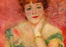 Portrait de Jeanne Samary Portrait de Jeanne Samary