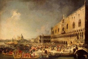 Arrivée à Venise du comte de Gergy, ambassadeur de France