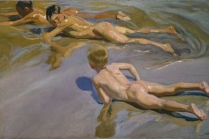 Enfants sur la plage