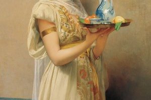 Servante (Servir le thé)
