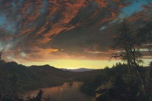 Crépuscule dans le monde sauvage