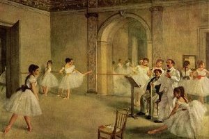 La salle de ballet de l'Opéra, rue le Pelletier