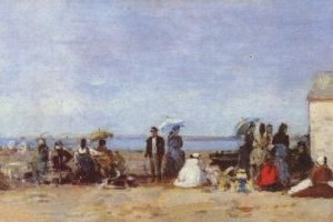 Plage à Trouville