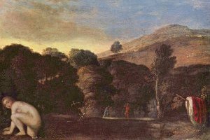La nymphe fuyant 