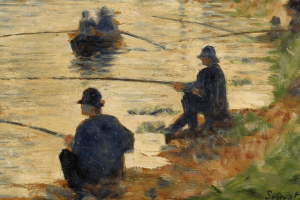 Les pêcheurs à la ligne
