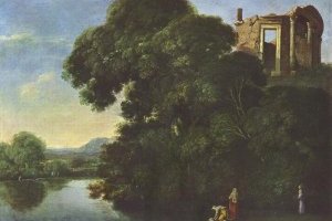 Le temple de vesta à Tivoli