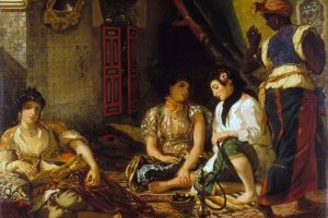 Femmes d'Alger dans leur appartement